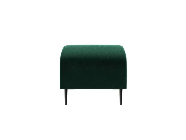 Pouf vert profond