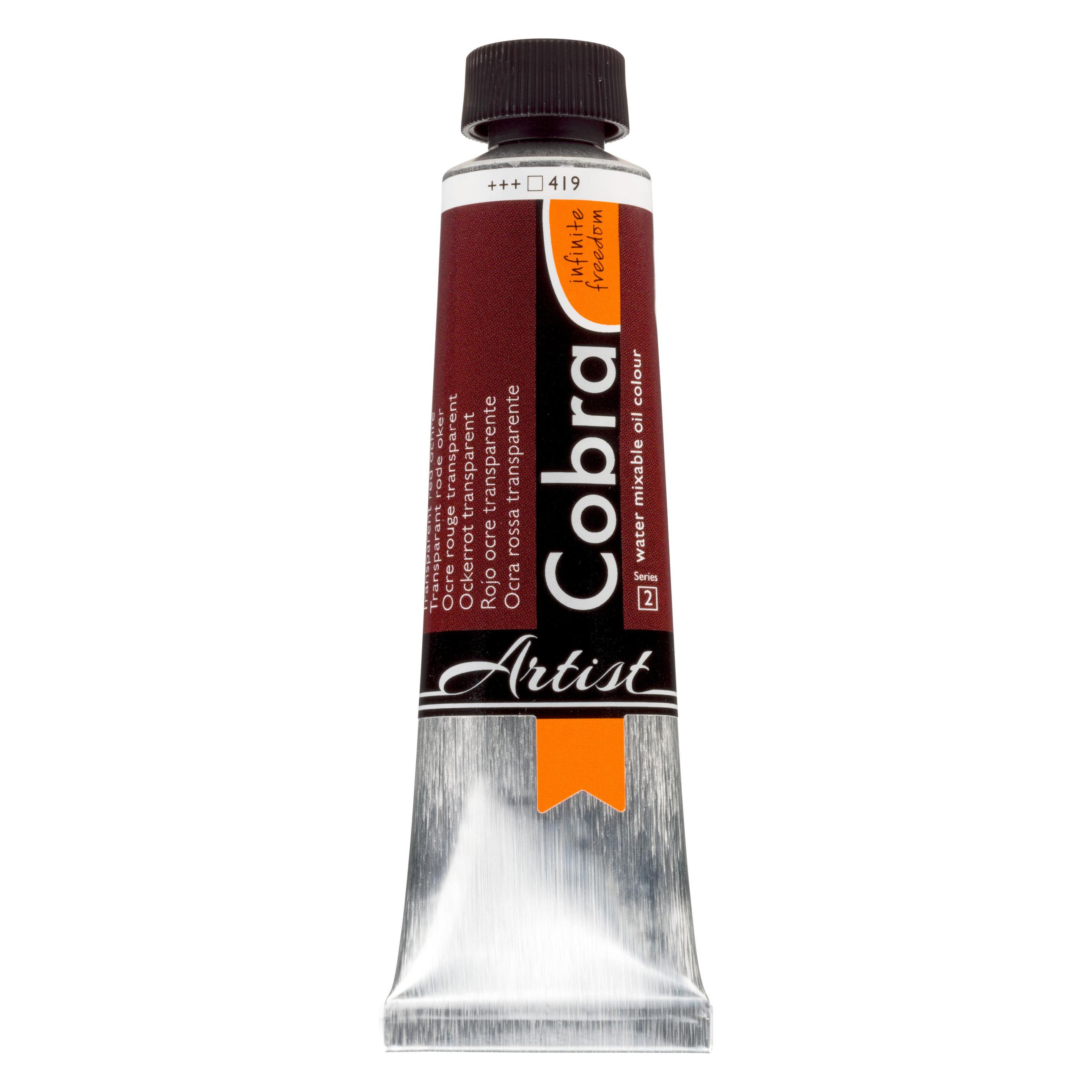 Cobra Artist Ölfarbe Tube 40 ml Ockerrot Transparent 419 (40 ml) (ROY-21054190)