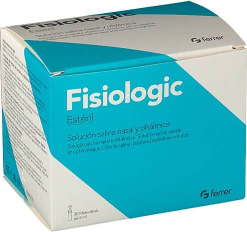 Ferrer Fisiologic solución salina 30 monodosis
