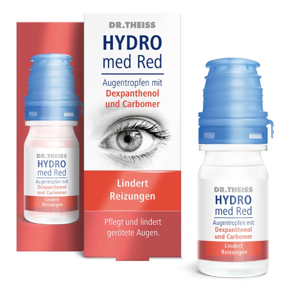 Dr. Theiss Naturwaren GmbH DR. THEISS Hydro med Red Augentropfen 18365044