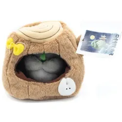 Studio Ghibli Mein Nachbar Totoro - Totoro mit Baumhöhle (12 cm) - Plüschtier (12 cm)