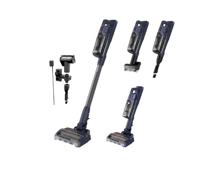 BISSELL Akku-Hand-und Stielstaubsauger PowerClean DualBrush Select , blau (blau, grau), Akkusauger, Akku-Hand-und Stielstaubsauger
