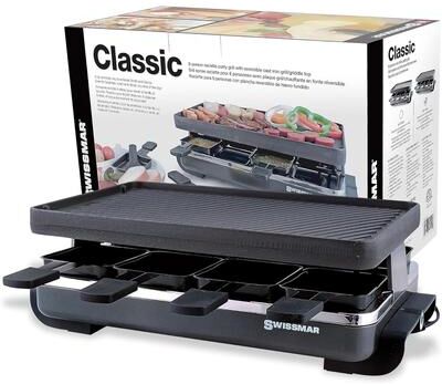 Swissmar Classic 8 Piece Raclette Cast Iron Top