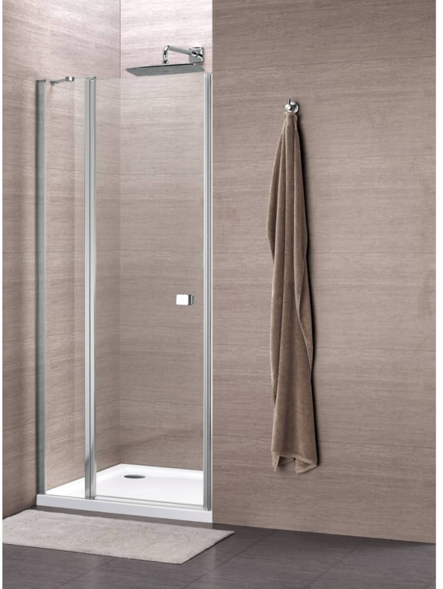 Beaux Colombes Drehtür 100x195 mit festem Paneel