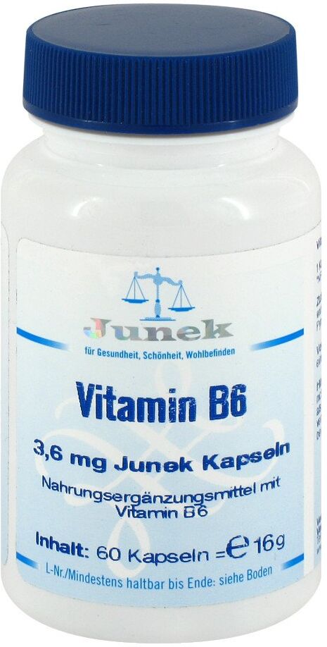 Vitamin B6 3,6 mg Junek Kapseln 60stk
