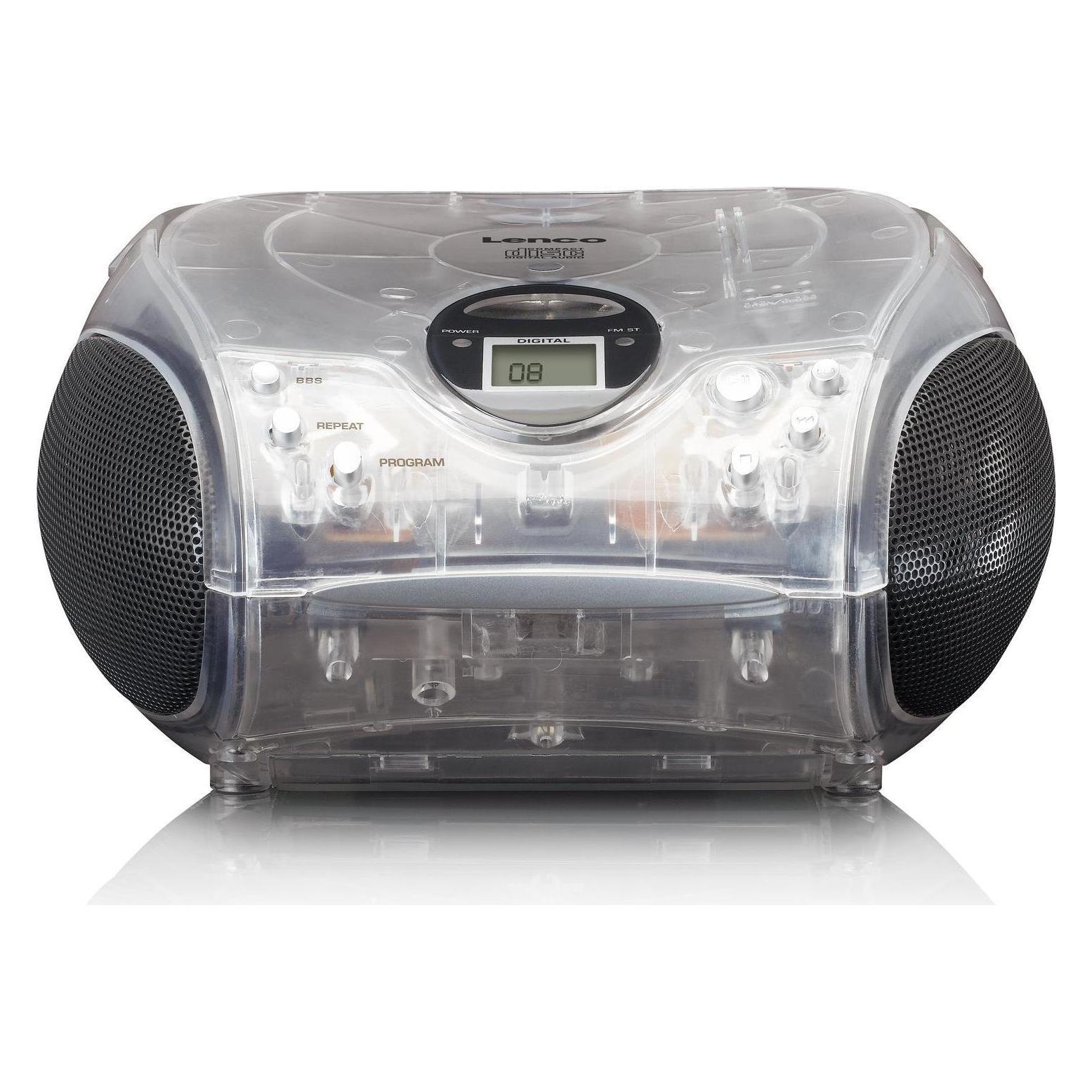 Lenco SCD-24 transparent (FM, Bluetooth) (SCD24TRANS)