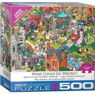 What Could Go Wrong Family Puzzle 500pc