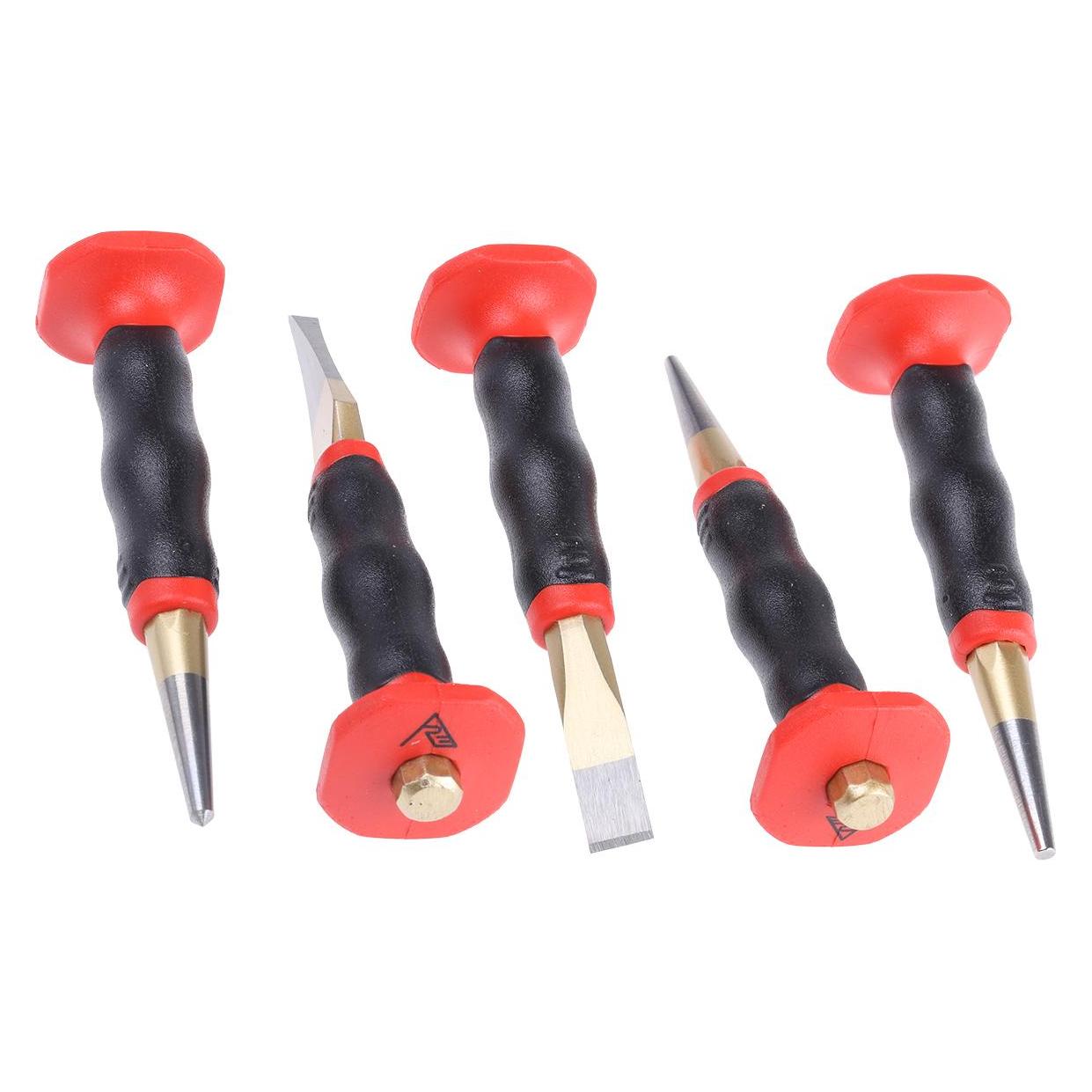 RS PRO Werkzeugsatz mit Handschutz 5-teilig (125 mm) (7010568)