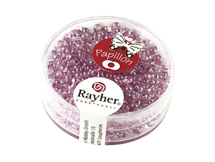 Rayher Papillon-Rocailles 2 × 4 mm 18 g
