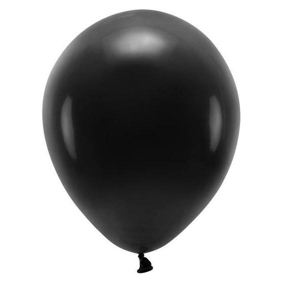 Partydeco Luftballons schwarz Eco (10x) (ECO30P-010-10)