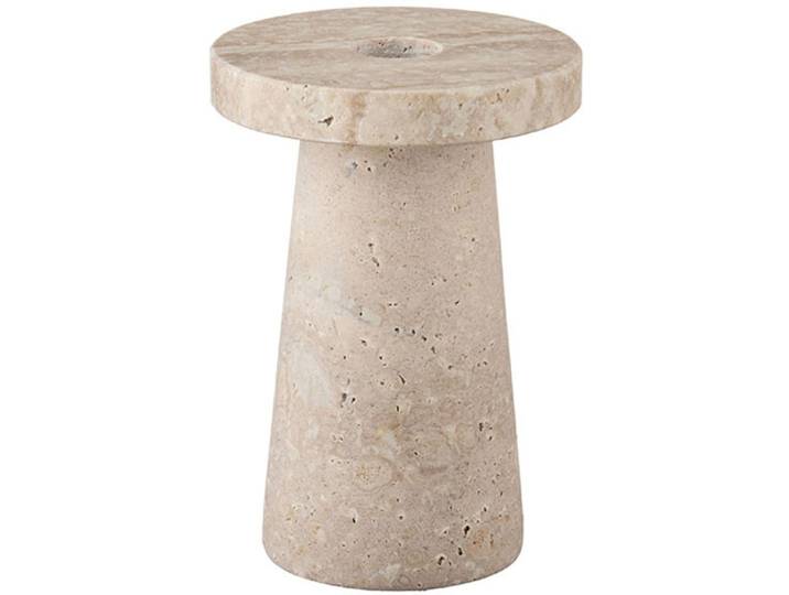 Kerzenständer Reduced terracotta Terrazzo H 13 cm 1
