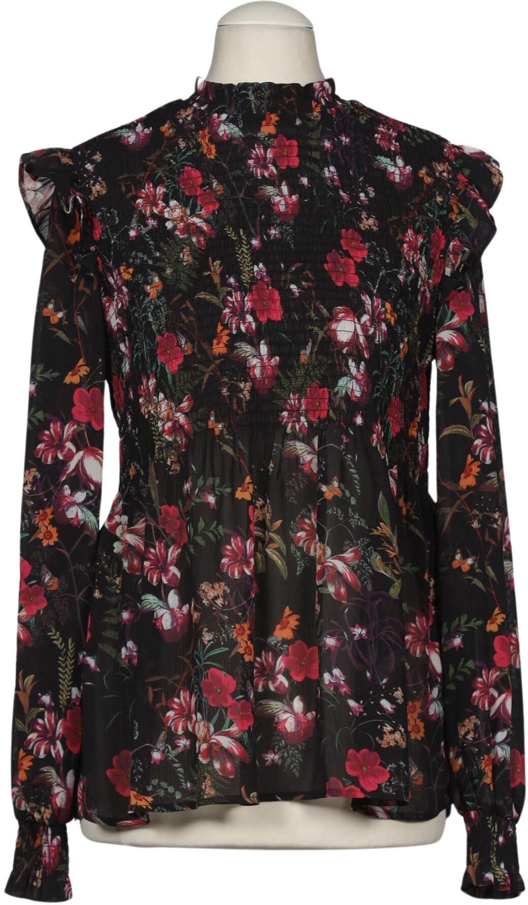 TED Baker Damen Bluse, Schwarz, Gr. EU 34 (Ted Baker 0), Synthetik - Second Hand