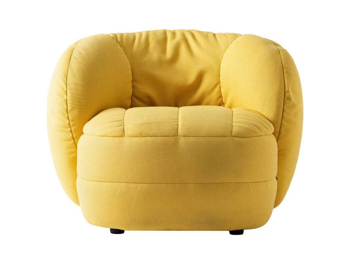 Connubia Sessel, Gelb, 96x76x91 cm, Stoffauswahl, Wohnzimmer, Sessel, Polstersessel