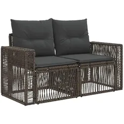 vidaXL, Gartenlounge, Garten-Sofa