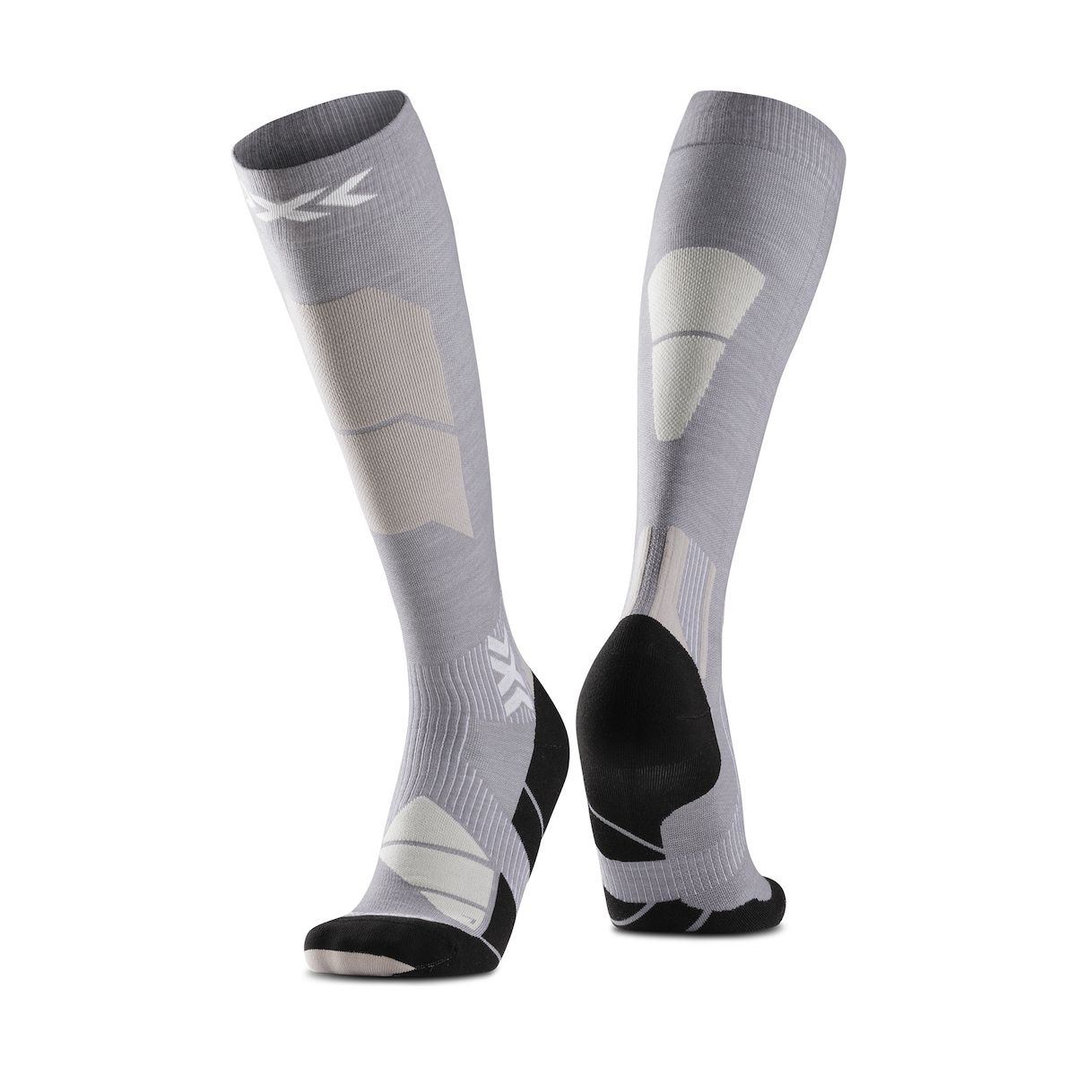 X-Socks X-socks Ski Perform Merino OTC seal grey/light sand (G701) 45-47 XS-WYPMW24U-G701-45-47