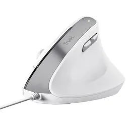 Trust Bayo II Ergonomische Maus - Weiß