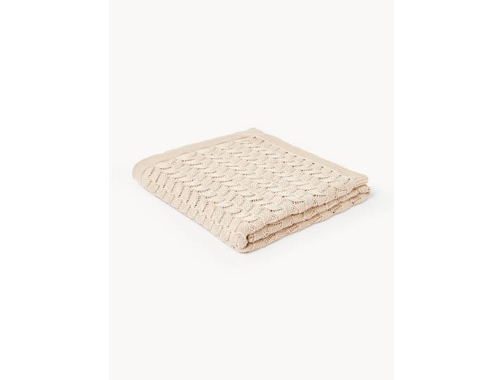 Plaid en tricot de coton Vera