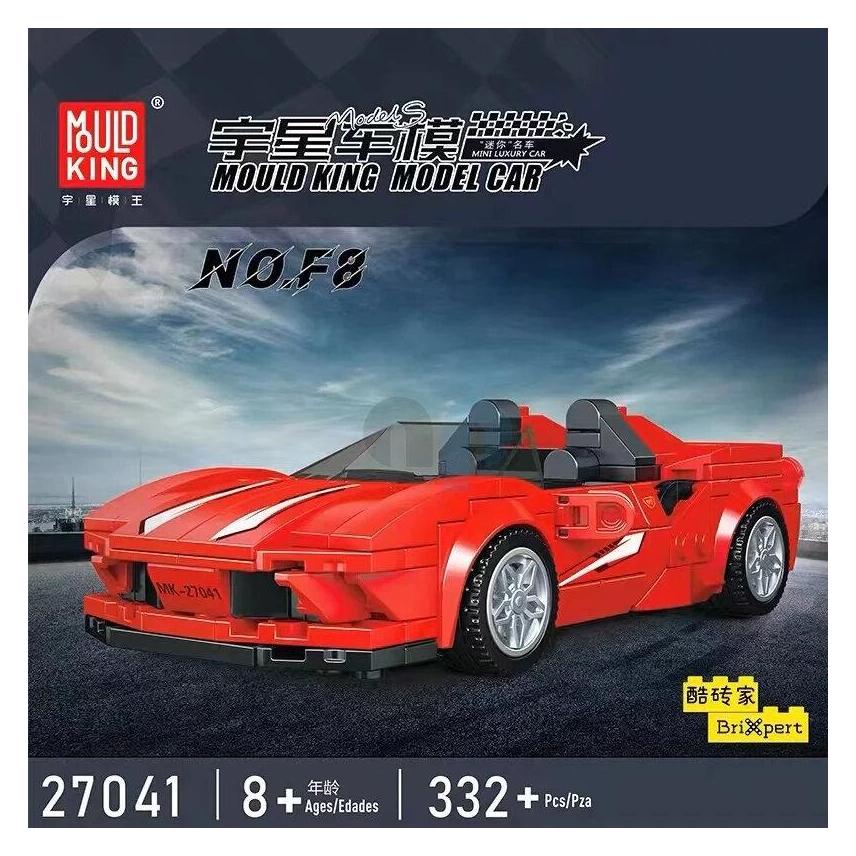 Mould King 27041 - Sportwagen F8 (332 Teile) (27041)