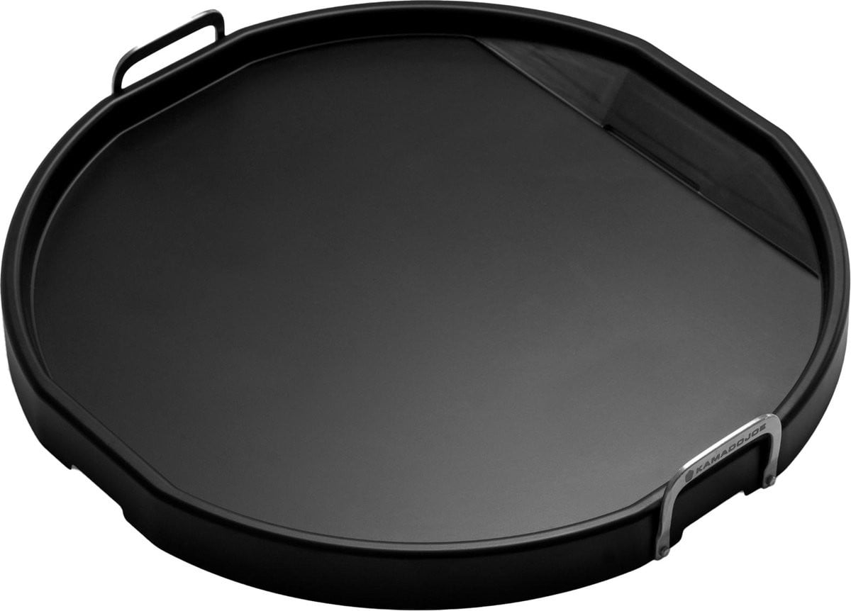 Kamado Joe Karbon stalen bakplaat voor Big Joe Grills, Zwart