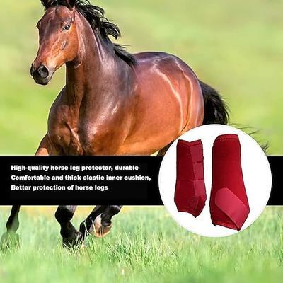 Stallbandagen aus Memory-Schaum für Pferde, komplette Unterstützung der Pferdebeine, verbesserter Komfort Schutz Tekno-Dri-Futter Einfache Wartung