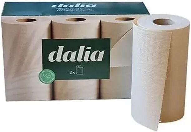 Dalia Papel De Cozinha Sem Branquear Bio 3 Unds