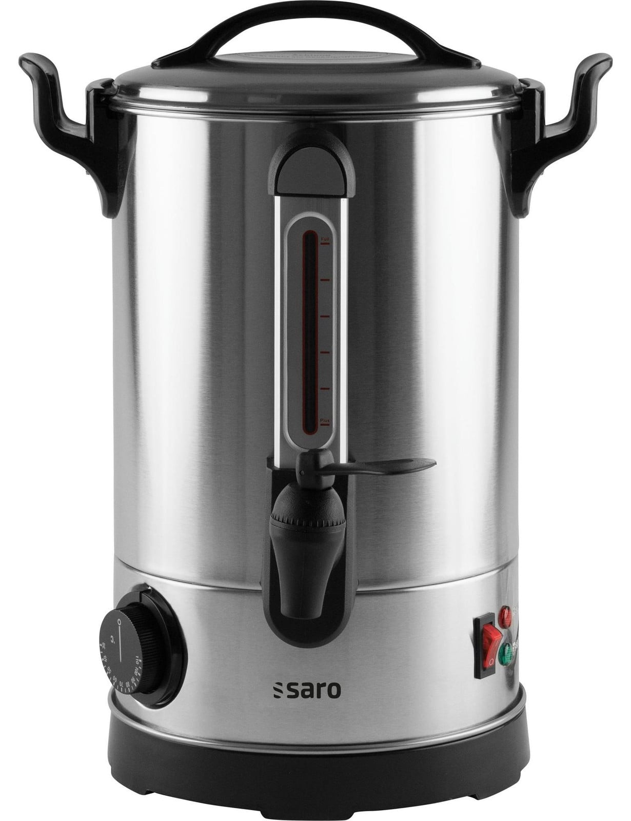 Saro ANCONA 5 koffiezetapparaat, 1600 Watt, 5,9 liter, zwart, roestvrij staal
