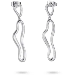 Paar Ohrstecker FIRETTI "Schmuck Geschenk Kupfer Ohrschmuck Ohrringe Classic", silber (silberfarben), Ohrringe, Damen, Kupfer