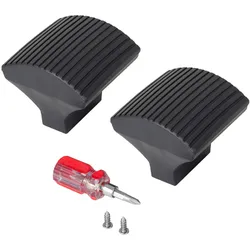 Hailo Fuß-Set 2 Stück inkl. Schrauben und Schraubendreher für Querbalken von Hailo T80 FlexLine / FlexLine