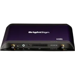 BrightSign HD1026 4K Player, USB, GPIO, Audio, microSD, Digital Signage Zubehör, Schwarz
