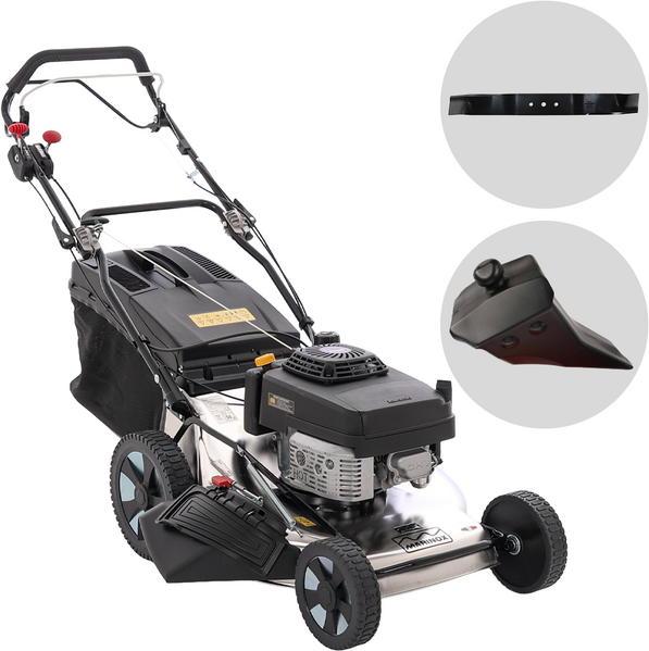 Marina Systems MX 57 SK 3V - Tondeuse à gazon thermique tractée - Moteur Kawasaki FJ180V