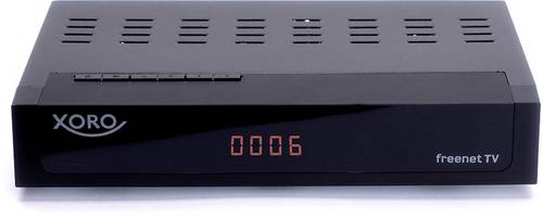 Xoro HRT 8770 TWIN Hybrid DVB-C & DVB-T Kombo-Receiver Aufnahmefunktion, Kartenleser, Deutscher DVB-T2 Standard (H.265), LAN-fähig Anzahl Tuner:
