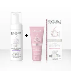Pflege-Duo – Gesichtsreinigungsschaum & Creme 6 Ceramides