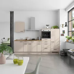Küchenleerblock Easytouch Low o. Geräte Sandfarben