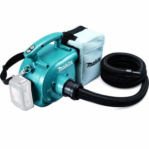 Makita Handstaubsauger DVC350Z, 18 V Akku, kabellos, mit Beutel, Laufzeit 43 Min.
