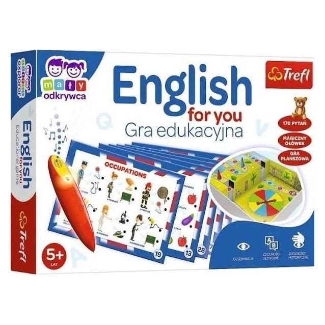 Trefl Spiel Englisch für Sie Little Explorer und Magic Pencil (Englisch) (02113)