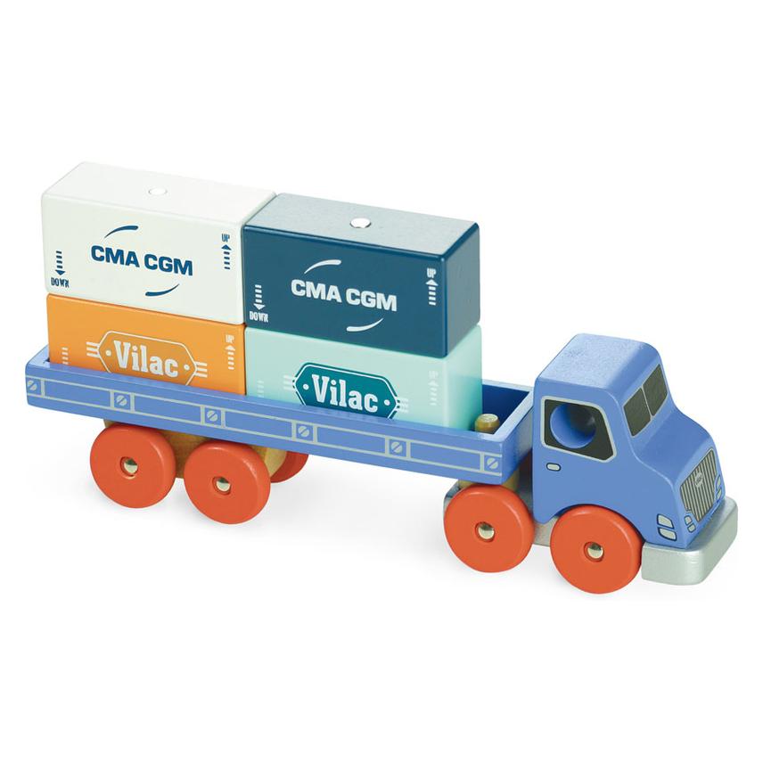 Vilac Fahrzeug Container Lastwagen (V2358)