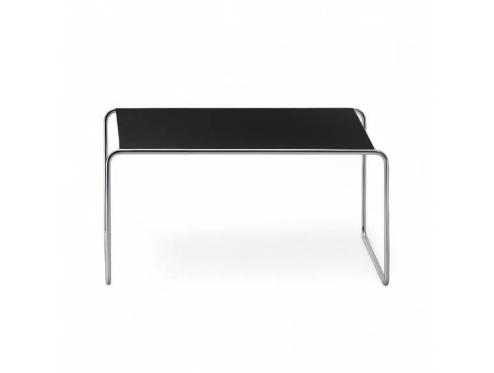 Couchtisch Milani Rock 63x63 cm, Schwarz/Verchromt, Quadratisch, Neu - Perfekt für Sofa und Lounge