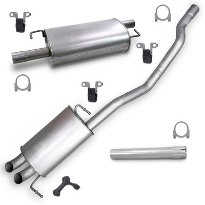 Bestprice Schalldämpfer Set + Montagematerial (Radstand 3400 mm) [Hersteller-Nr. 40279346] für VW