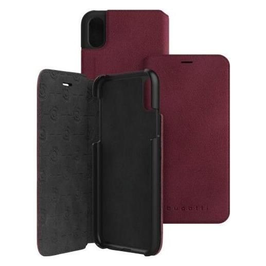 Bugatti Booklet Case Parigi Ultrasuede (Apple iPhone X, Apple iPhone XS) (29866)