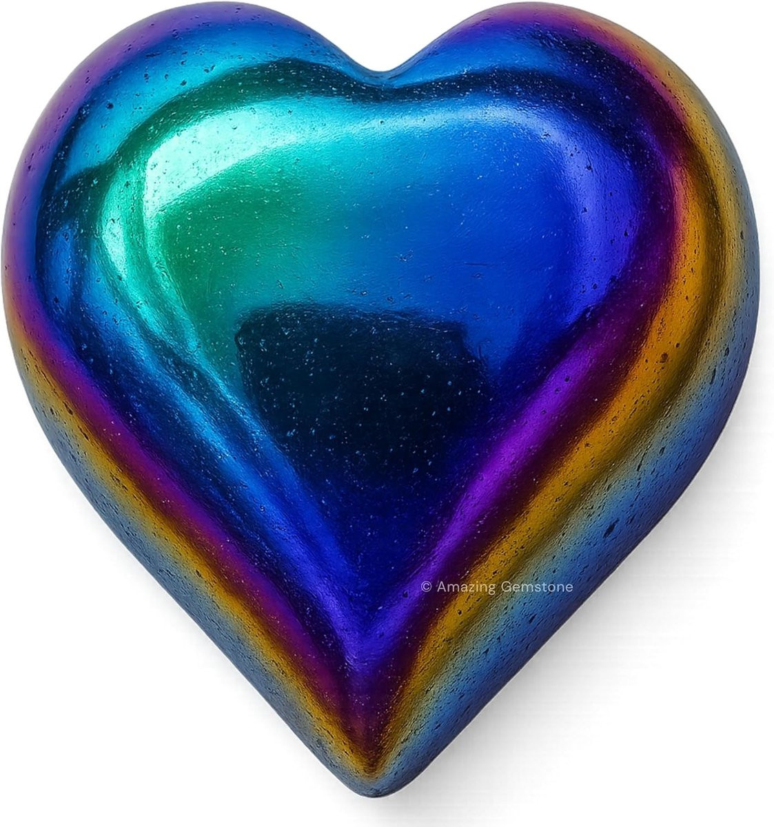 Hartvormige Edelsteen Palm Stone voor Chakra Balans, Reiki Healing en Massage