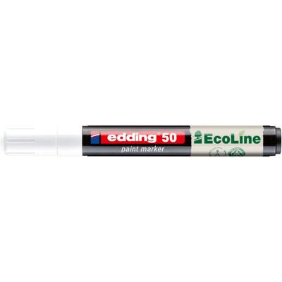Edding 50 EcoLine 4-50-049 Lackmarker Weiß 2 mm, 3mm