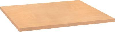 Tischplatte, 800 x 800 mm, Buche natur