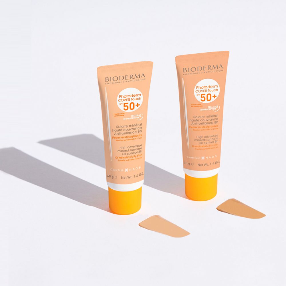 Bioderma Photoderm Cover Touch SPF50+ Mineral Tint Sunscreen 40g Mineral Very Light SPF50