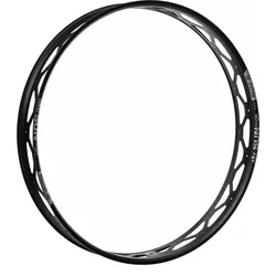 Felge Mulefüt 80 V2 26", SUNringlé, Für Fatbikes, tubeless ready, Felgeninnenweite 74 mm, 559 x 80 mm, Größe: 32 Loch, Farbe: Schwarz, Gewicht: 750 g, VE: 1 St.