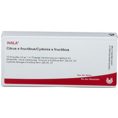 Citrus E FRUCTIBUS/Cydonia e fructibus Ampullen 10x1 ml