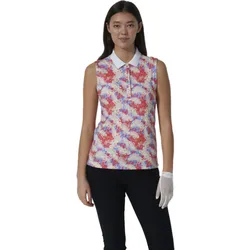 Daily Sports Polo Fusion, ärmellos, coral/blau