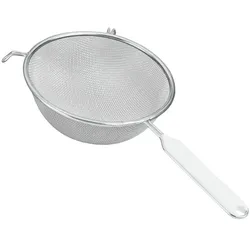 Sieb Ø 20 cm Aluminium Silber