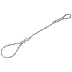 ProPlus 341298 Abreißseil 40cm mit Schlaufen für Anhängerkupplung