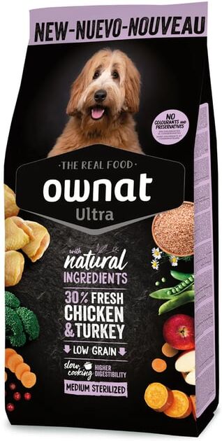 Ownat Ultra Medium Sterilized Dog 12 Kg