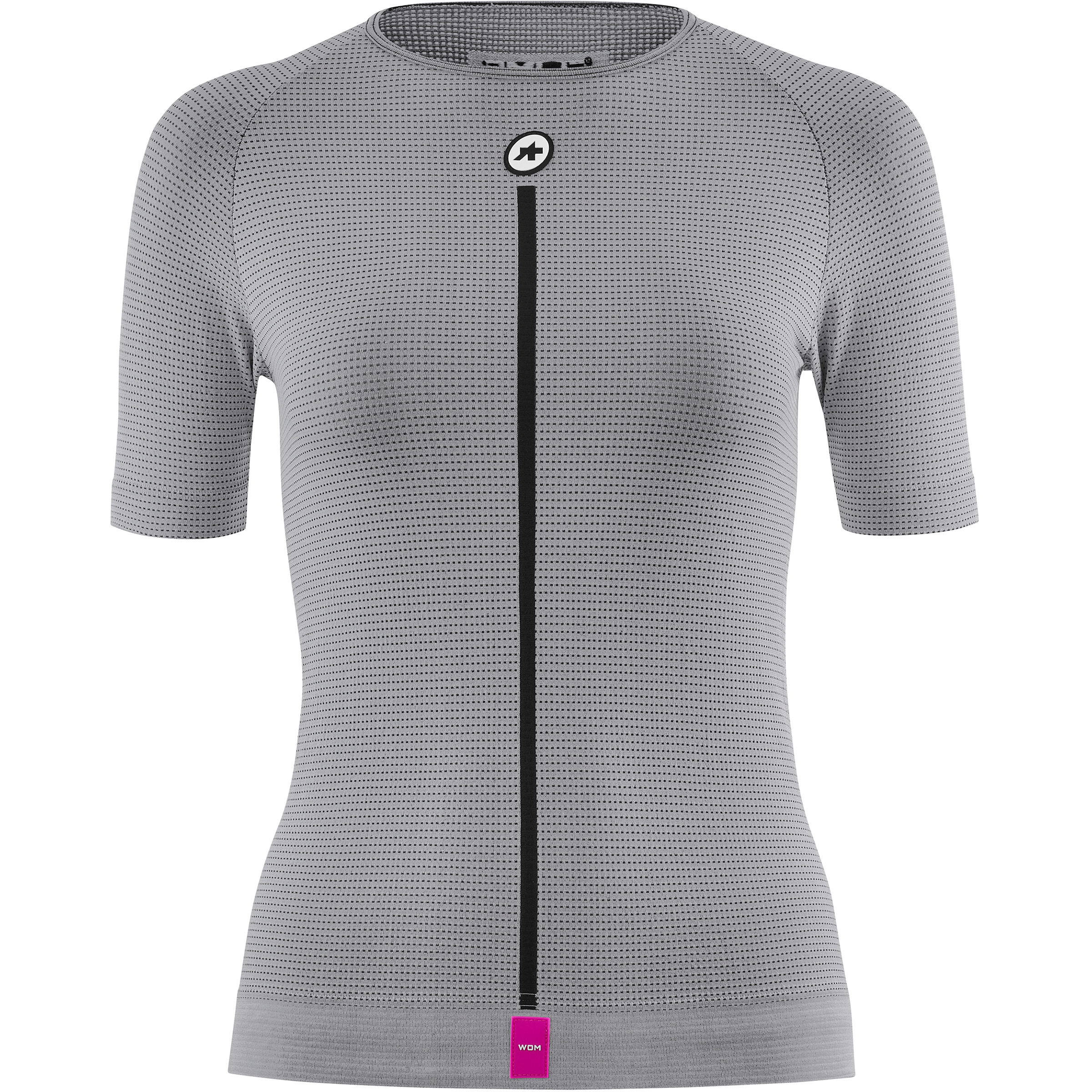 Assos Summer Skin Layer P1 Damen Kurzarm Unterhemden grau Größe L Elastisch
